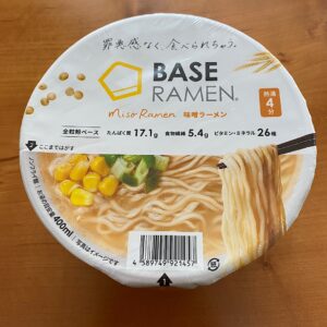 ベースラーメン味噌味