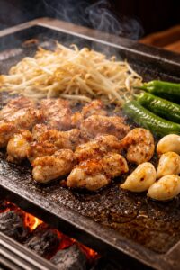 鉄板焼きの写真