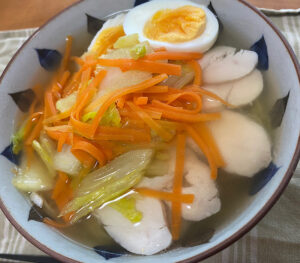 低脂質ラーメン　塩味