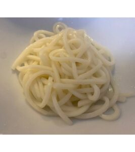 う米めん　うまいめん　無添加　米粉うどん　グルテンフリー　調理後