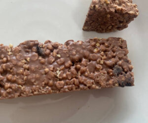 1本満足バー プロテインバー チョコ 中身 レーズン入り