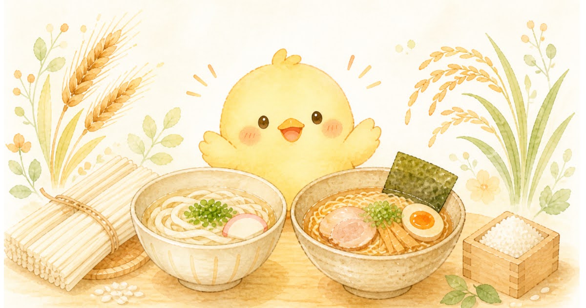 グルテンフリー　米粉麺紹介