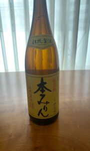 本みりん　福来純「伝統製法熟成本みりん」