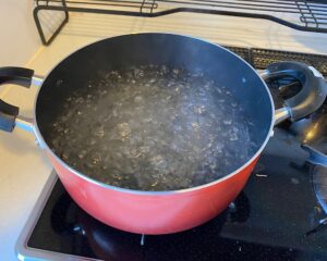 鍋 お湯 沸騰