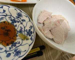 鶏むねハム 美味しい食べ方 わさび醤油