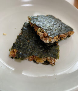 のりクランチナッツ　コストコ　ナッツ　せんべい　お菓子　中身